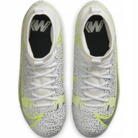 Nike Mercurial Superfly 8 Academy FG / MG Junior CV1127 107 football shoes silver 1