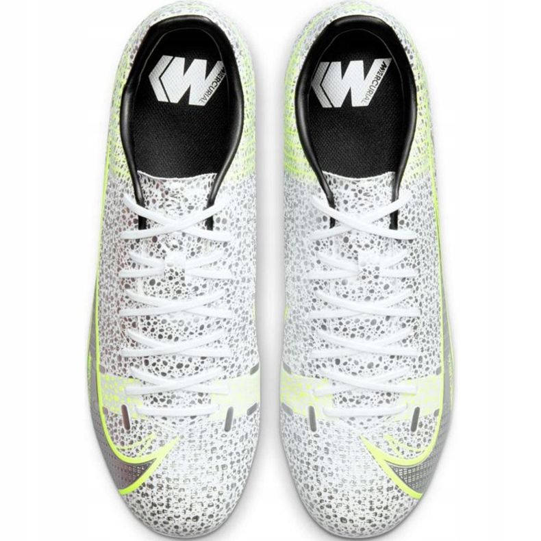 Nike Mercurial Vapor 14 Academy FG / MG CU5691 107 soccer shoes silver 1