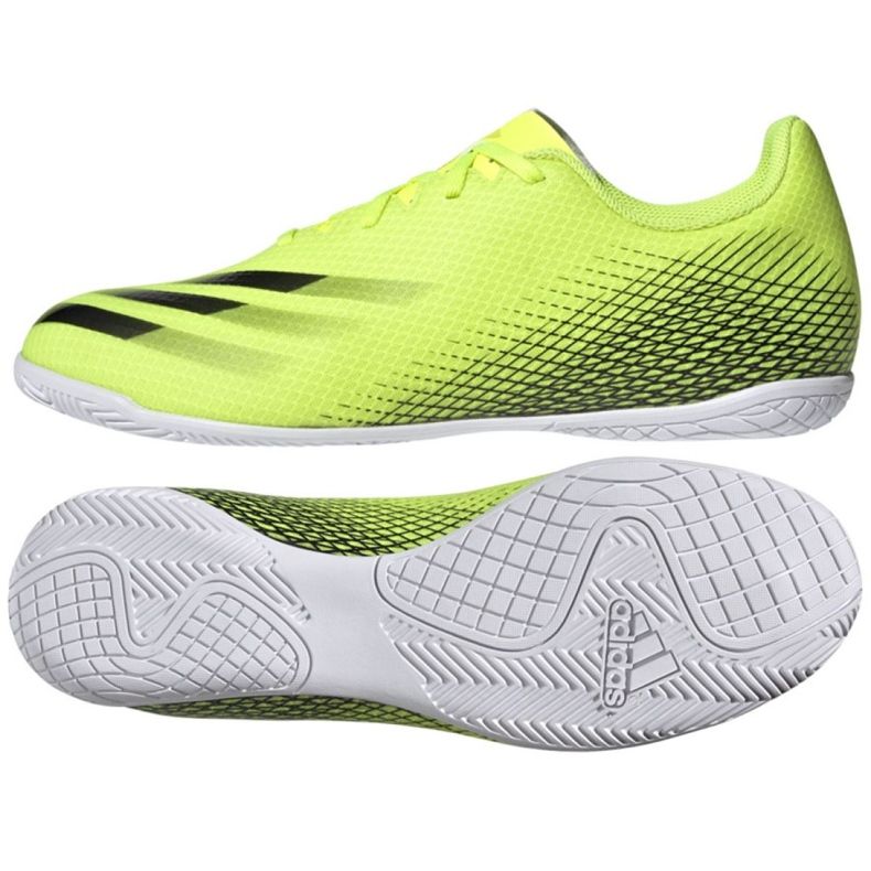 Adidas X Ghosted.4 In football boots yellow-black-white FW6906 yellows 4
