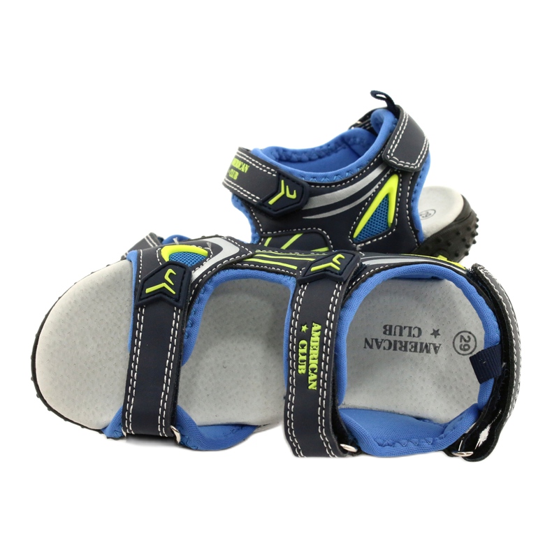 American Club American RL23 leather insert navy blue blue green 3