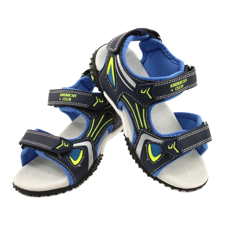 American Club American RL23 leather insert navy blue blue green 4