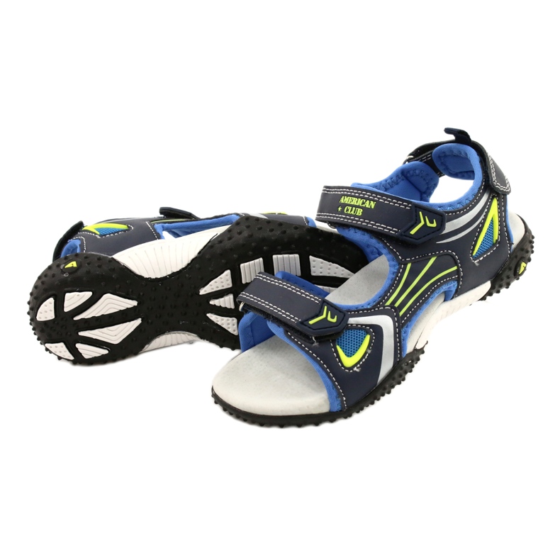 American Club American RL23 leather insert navy blue blue green 2