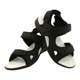 American Club Sport Sandals Leather insert HL09 / 21 Black 4 American Club Sport Sandals Leather insert HL09 / 21 Black 4