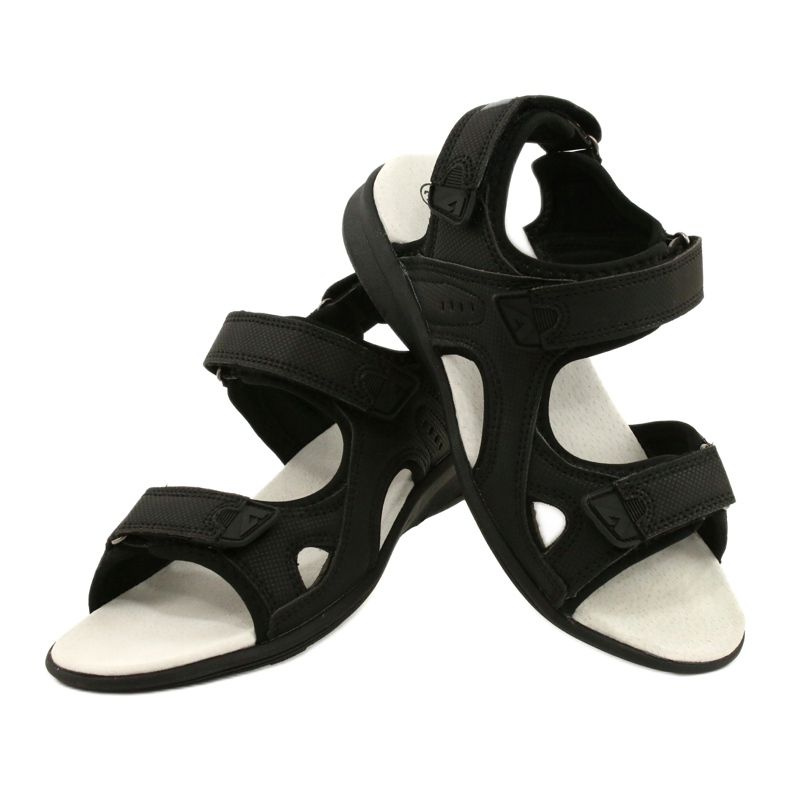 American Club Sport Sandals Leather insert HL09 / 21 Black 4 American Club Sport Sandals Leather insert HL09 / 21 Black 4