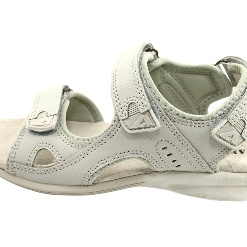 American Club Sport Sandals Leather insert HL09 / 21 Light Gray grey 5
