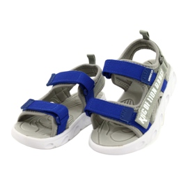 American Club Sandals boys with Velcro foam insole RL27/21 gray grey 1