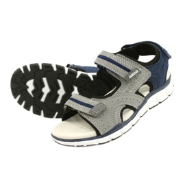 American Club Sports sports boys leather insert ES33/21 gray grey 2