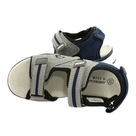 American Club Sports sports boys leather insert ES33/21 gray grey 3