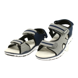 American Club Sports sports boys leather insert ES33/21 gray grey 1