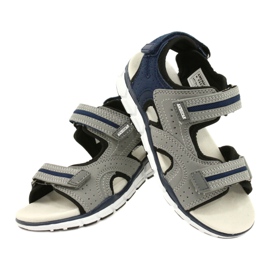 American Club Sports sports boys leather insert ES33/21 gray grey 4