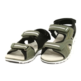 American Club Sports sports boys leather insert ES33/21 khaki green 1