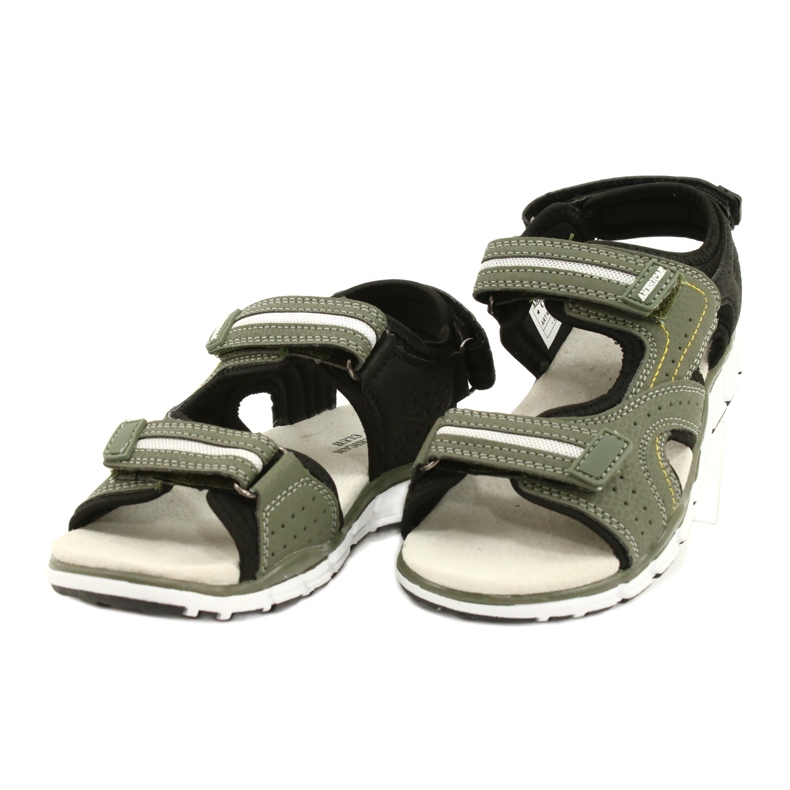 American Club Sports sports boys leather insert ES33/21 khaki green 1