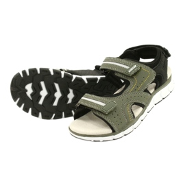 American Club Sports sports boys leather insert ES33/21 khaki green 3