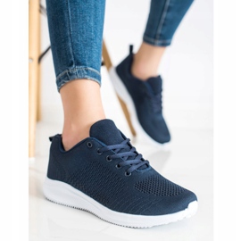 SUPER COOL Light Openwork Sneakers blue 1