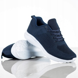 SUPER COOL Light Openwork Sneakers blue 2