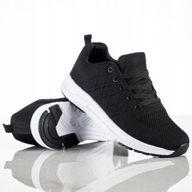 SHELOVET Light Lace-up Sneakers black 1