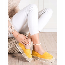 Seastar Yellow Suede Espadrilles 1