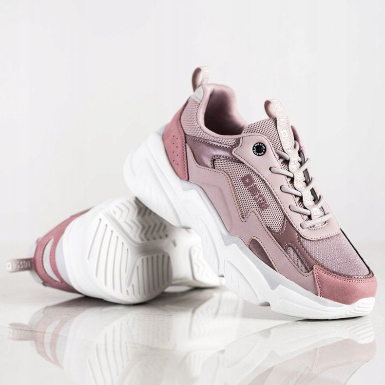 Women's Sneakers Big Star HH274258 violet pink 1