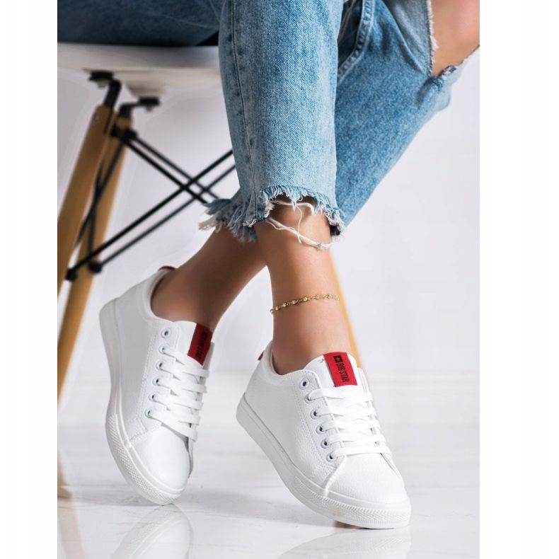Women's Sneakers Big Star DD274685 white 1 Women's Sneakers Big Star DD274685 white 1