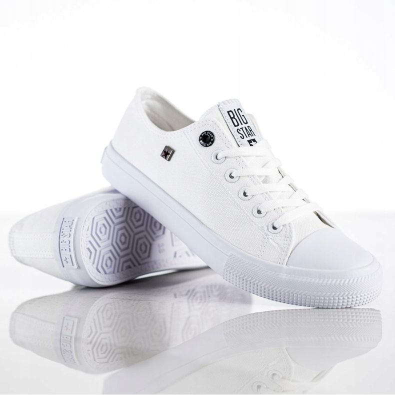 Women's Sneakers Big Star AA274010 white 1 Women's Sneakers Big Star AA274010 white 1