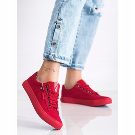 Women's Sneakers Big Star AA274514 red 1