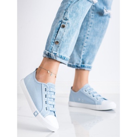 Women's Big Star Sneakers HH274095 blue 1