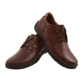 Badura men's shoes comfort 3509 brown 4