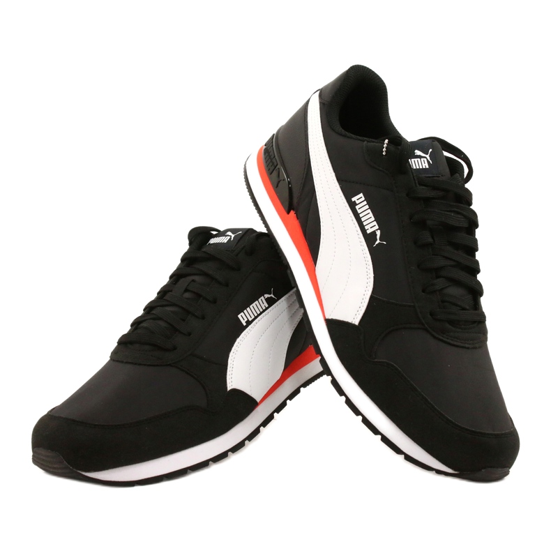 Puma St Runner V2 Nl M 365278 33 shoes white black orange 4