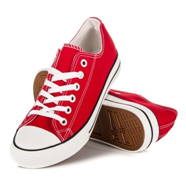 Seastar School Time Sneakers red 1