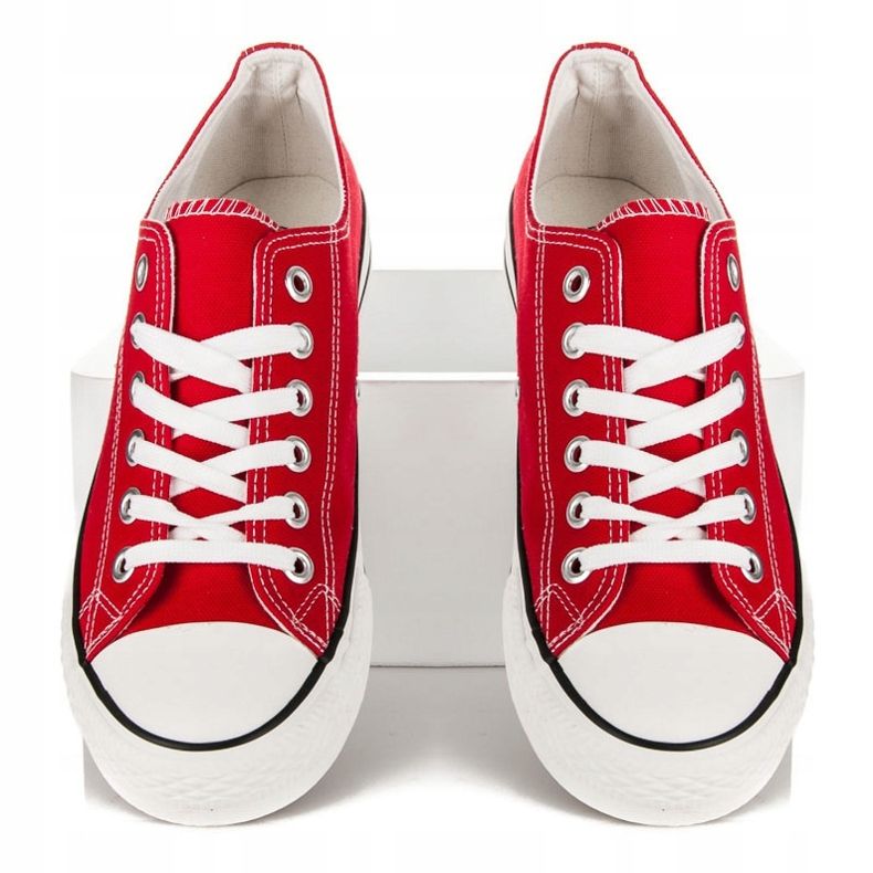 Seastar School Time Sneakers red 2