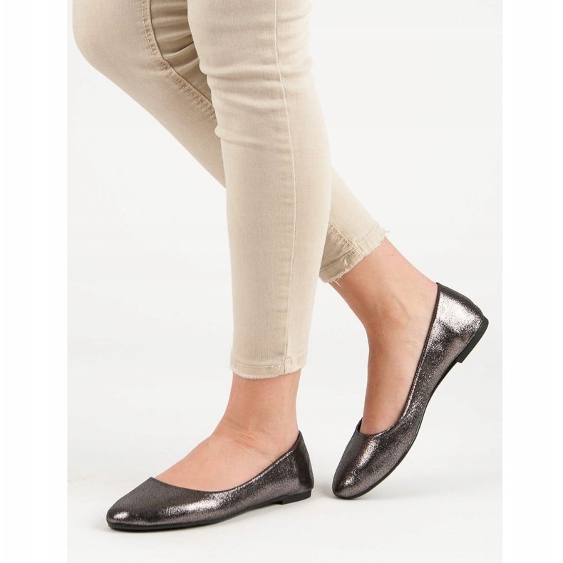 Filippo Classic ballerinas grey 2