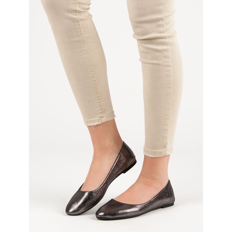 Filippo Classic ballerinas grey 1