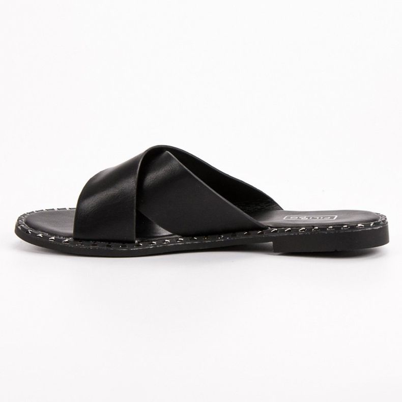 Filippo Classic Black Slippers 2