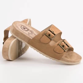 Kylie Classic Brown Slippers 1 Kylie Classic Brown Slippers 1