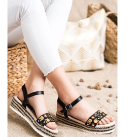 SHELOVET Sandals On The Platform black 2