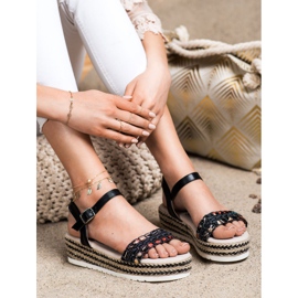 SHELOVET Sandals On The Platform black 2