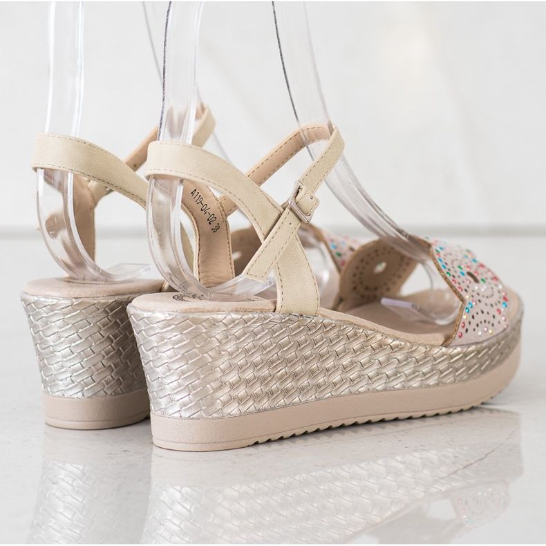 Kylie Casual Sandals beige 1