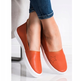 Kylie Slip-on Sneakers orange 2 Kylie Slip-on Sneakers orange 2