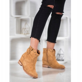 Bella Paris Suede cowboy boots with jets brown 1 Bella Paris Suede cowboy boots with jets brown 1