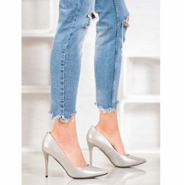 Goodin Elegant high heels grey 1