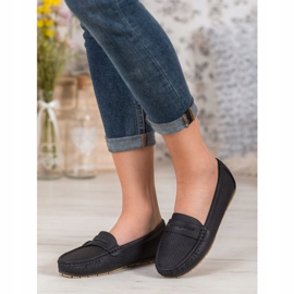 Kylie Openwork loafers black 2