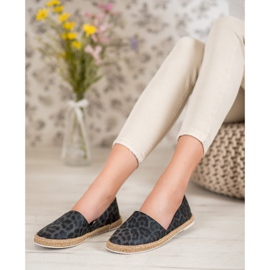 Kylie Spotted Espadrilles black 1