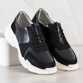 VINCEZA sneakers black 1