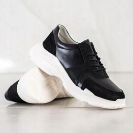 VINCEZA sneakers black 2 VINCEZA sneakers black 2