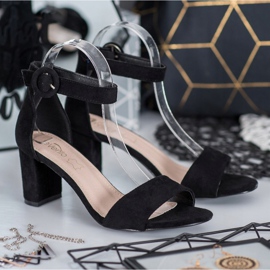 Evento Classic high-heeled sandals black 2
