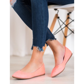 Seastar Neon ballerinas pink 2