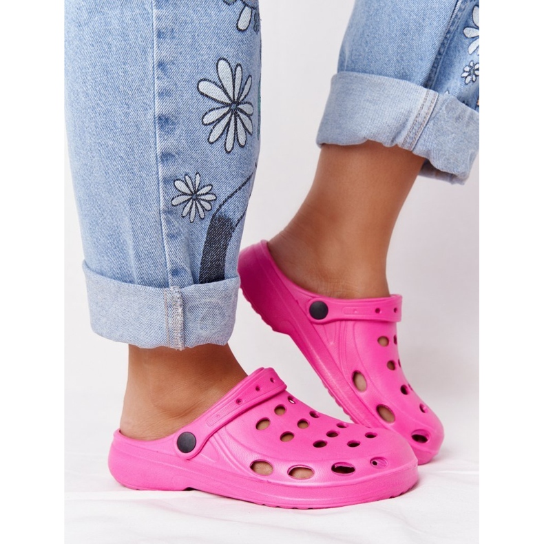 Flameshoes Women's Pink Eva Foam Slippers 1 Flameshoes Women's Pink Eva Foam Slippers 1