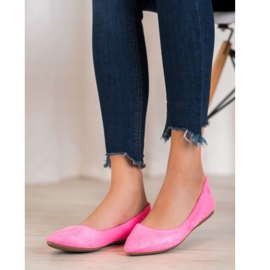 Seastar Neon ballerinas pink 1