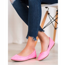 Seastar Neon ballerinas pink 2