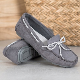 Casual VINCEZA loafers grey 1 Casual VINCEZA loafers grey 1